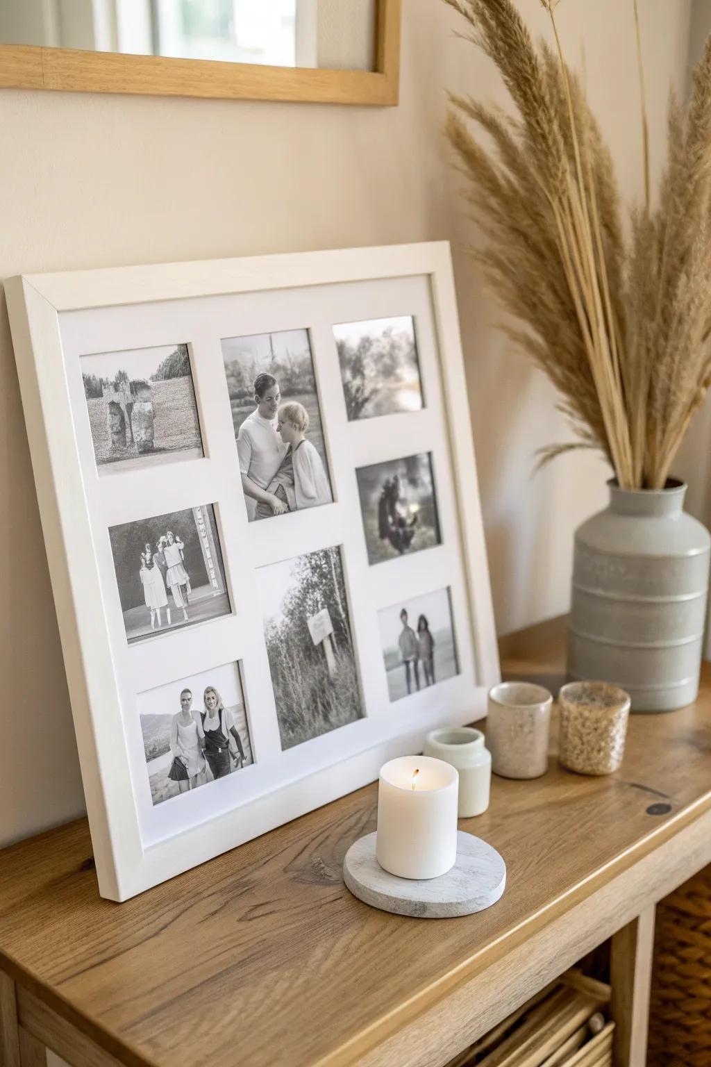 Immortalize moments with elegance: An encased picture assemblage that articulates your distinctive narrative.