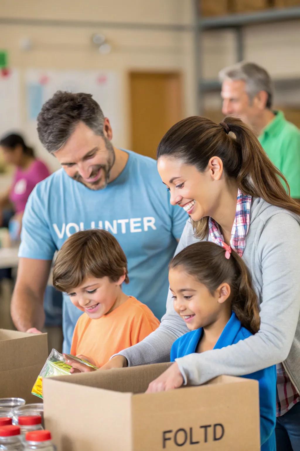 Volunteering jointly strengthens bonds and enhances your community.