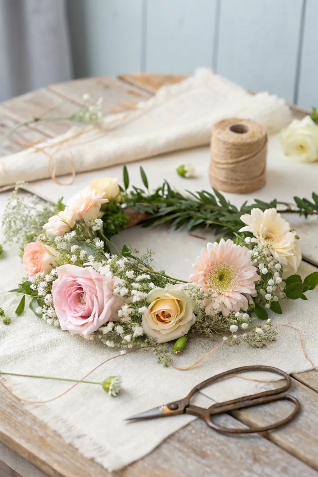 Craft your own floral dreams with our DIY Floral Circlet Sets – the perfect blend of beauty and creativity!