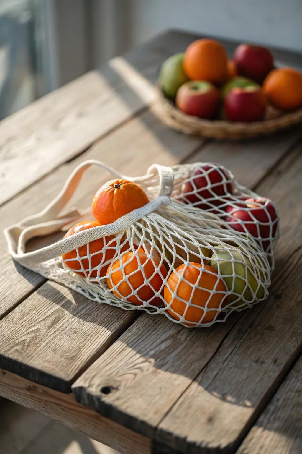 Enhance your RV travels with elegant and practical breathable mesh bags, perfect for maintaining order on the move!