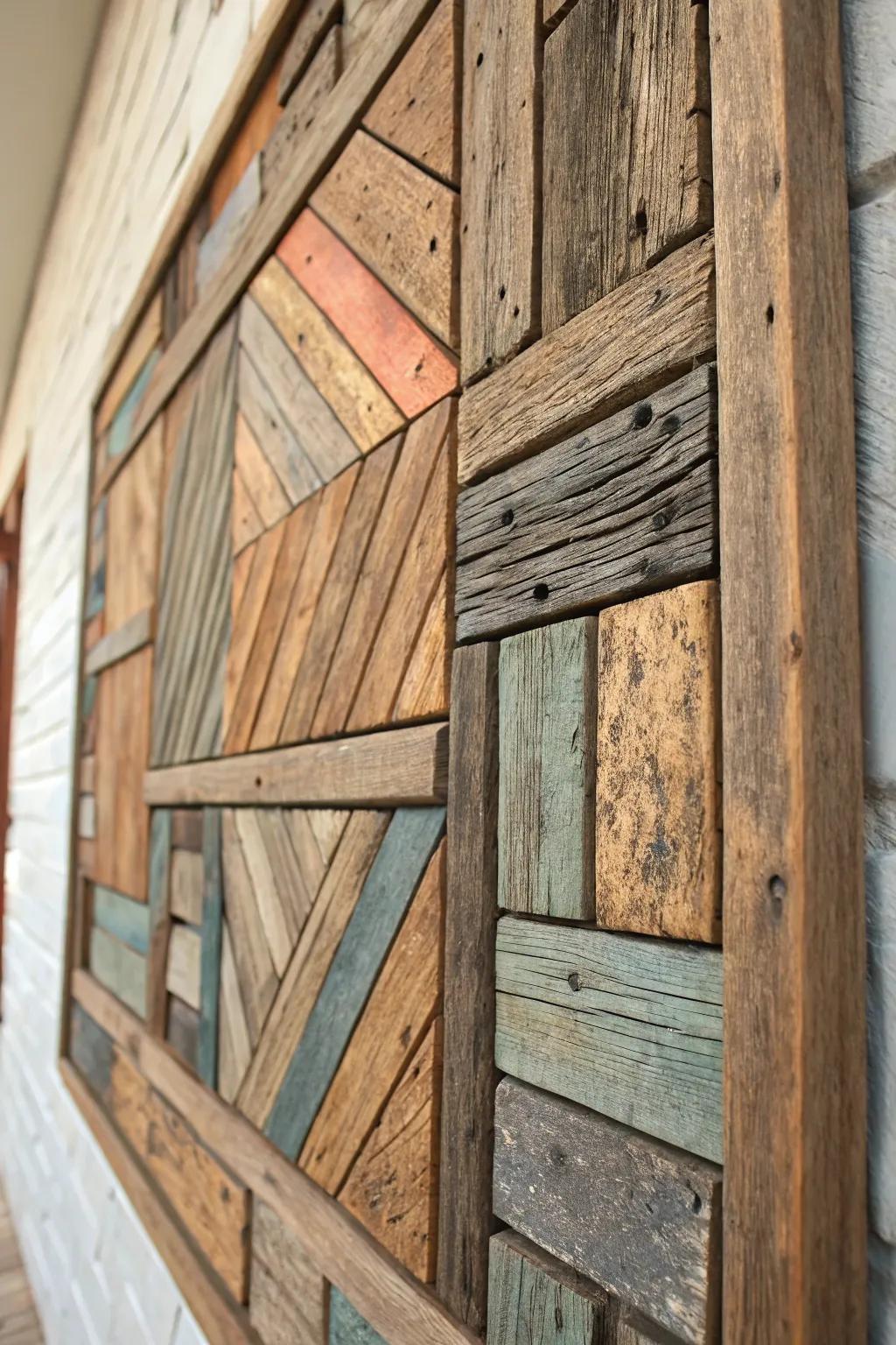 Weaving narratives with the allure of weathered timber: an antique masterpiece for your area.