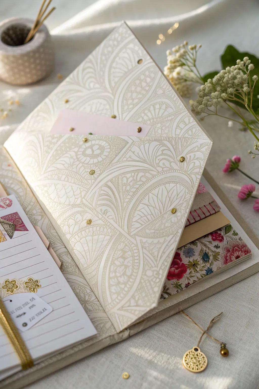 Unveil the enchantment through interactive aspects within your scrapbook - where concealed surprises await!