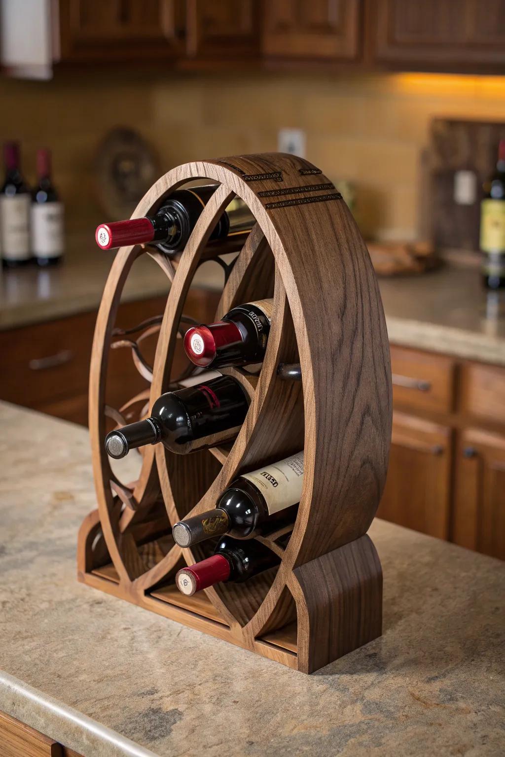 Elevate your wine assortment with an artisanal masterpiece: the flawless fusion of form and role.