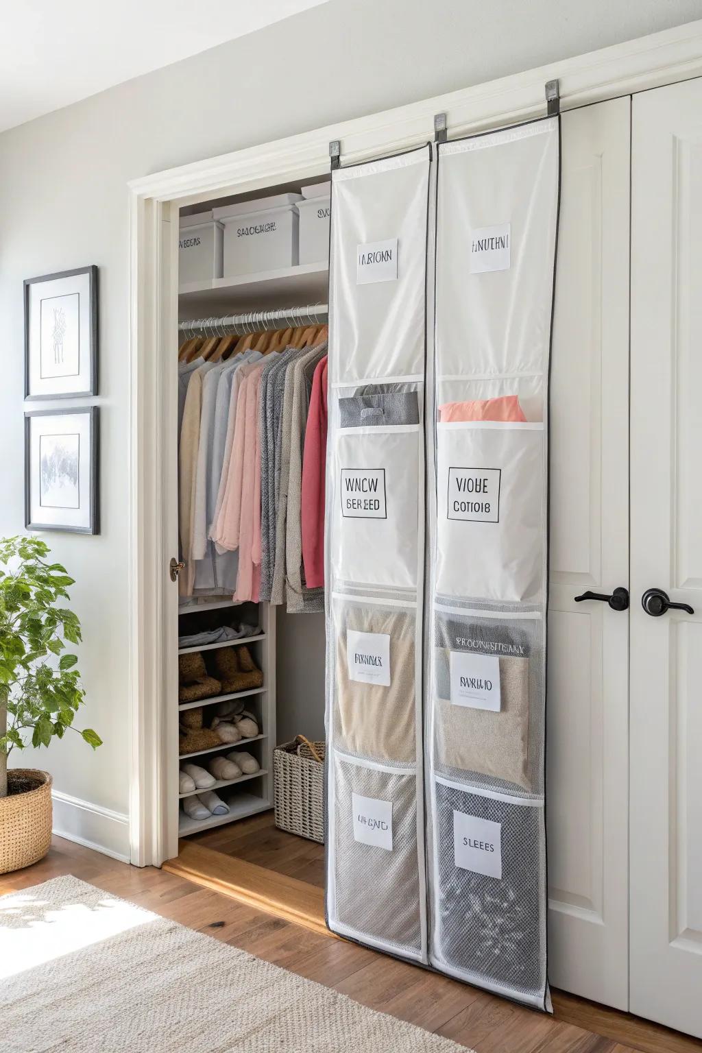 Seasonal changeovers keep your closet streamlined and tidy.