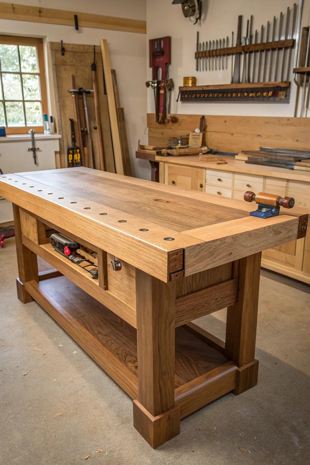 Maximize your workspace efficiency with a versatile outfeed table that doubles as an assembly station, perfect for the dedicated craftsman.