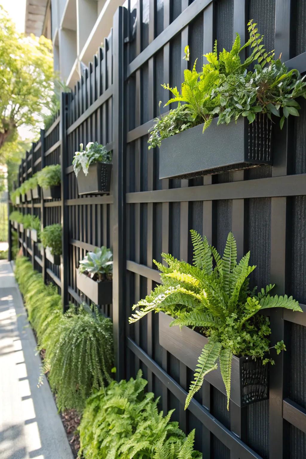 Elevate your space with a vertical garden: where craftsmanship meets nature.