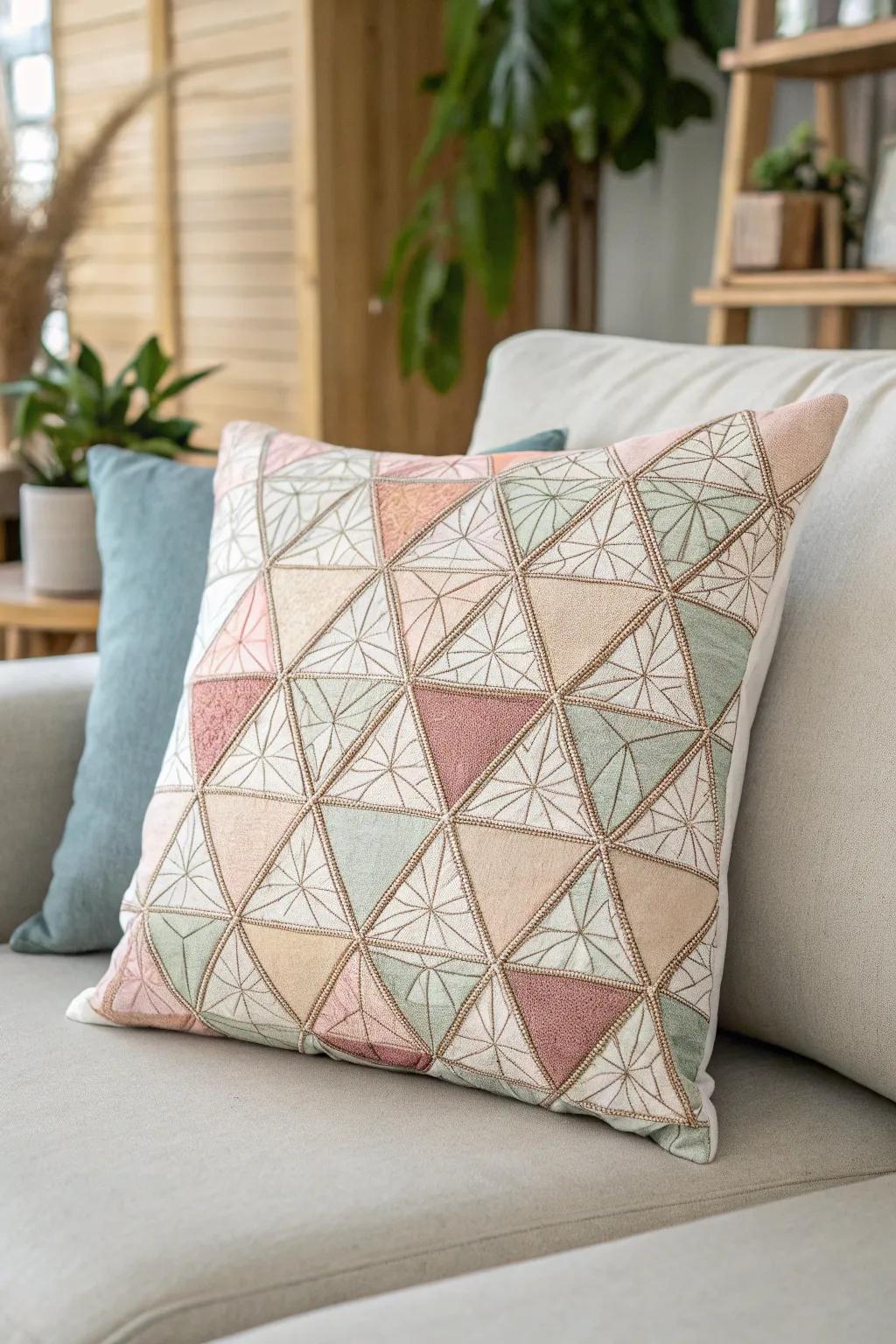 Redesign your domain through the sophistication of tessellated textiles.