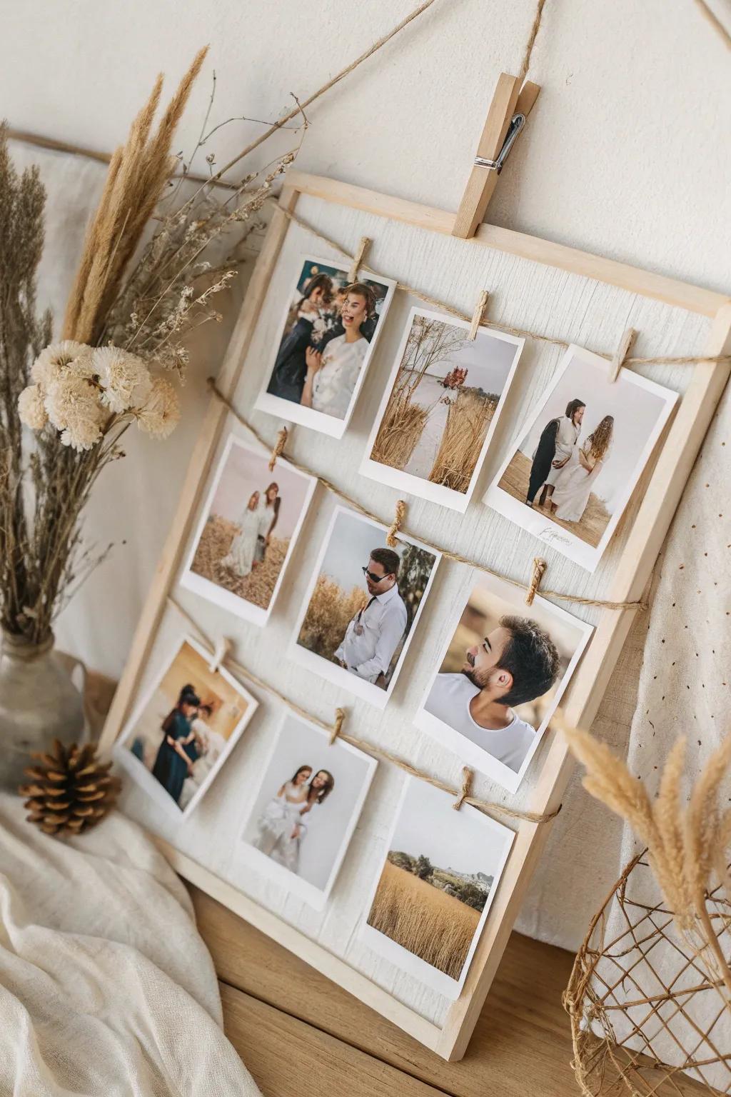 Craft a heartfelt Valentine's collage that speaks to the soul with simplicity and warmth.