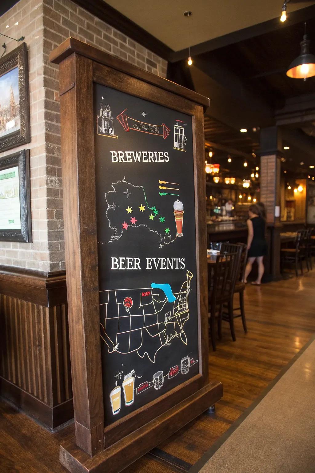 Discover your next beer adventure with our handcrafted brewery map!