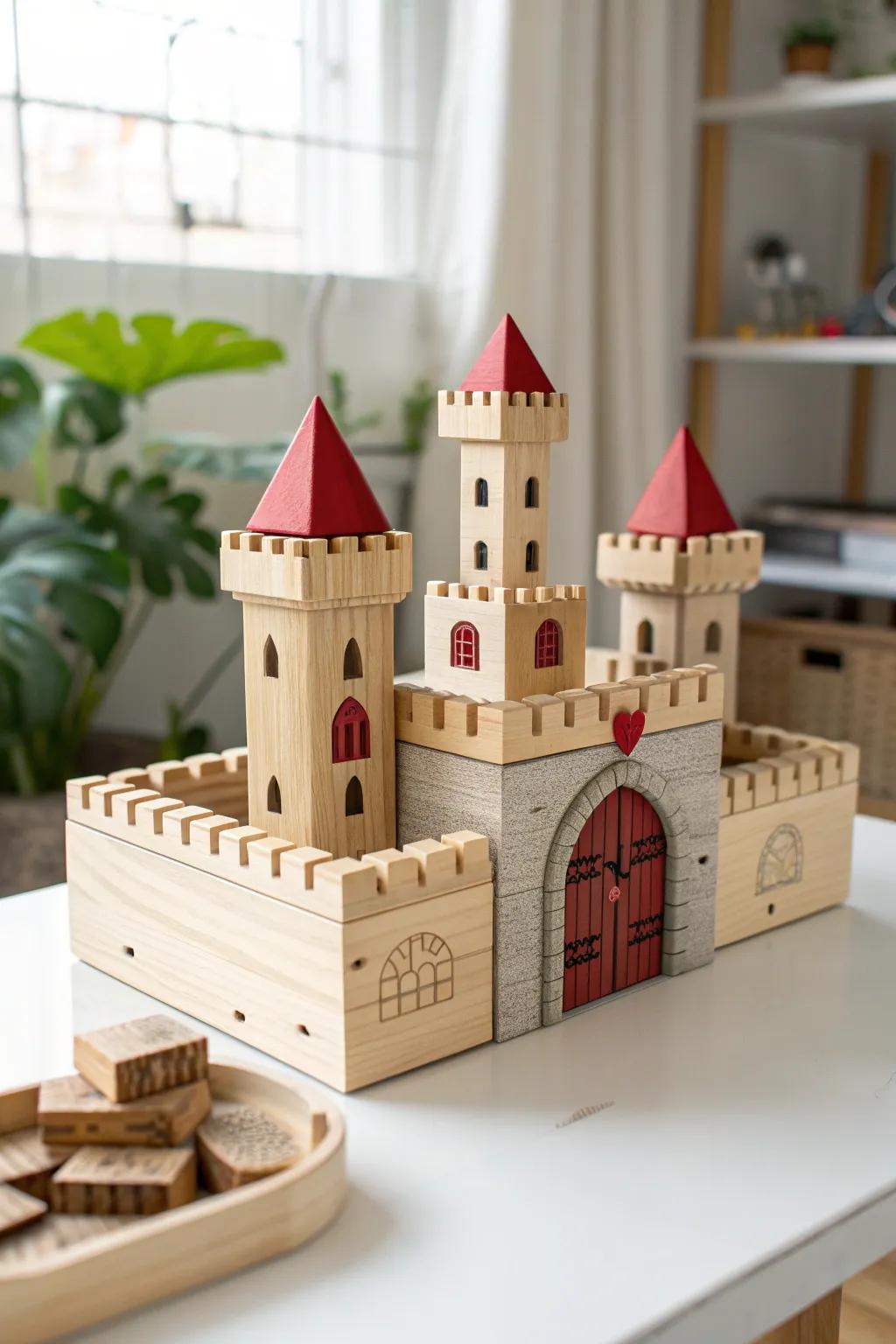 Elevate your block fortress via medieval allure and minimalist elegance.