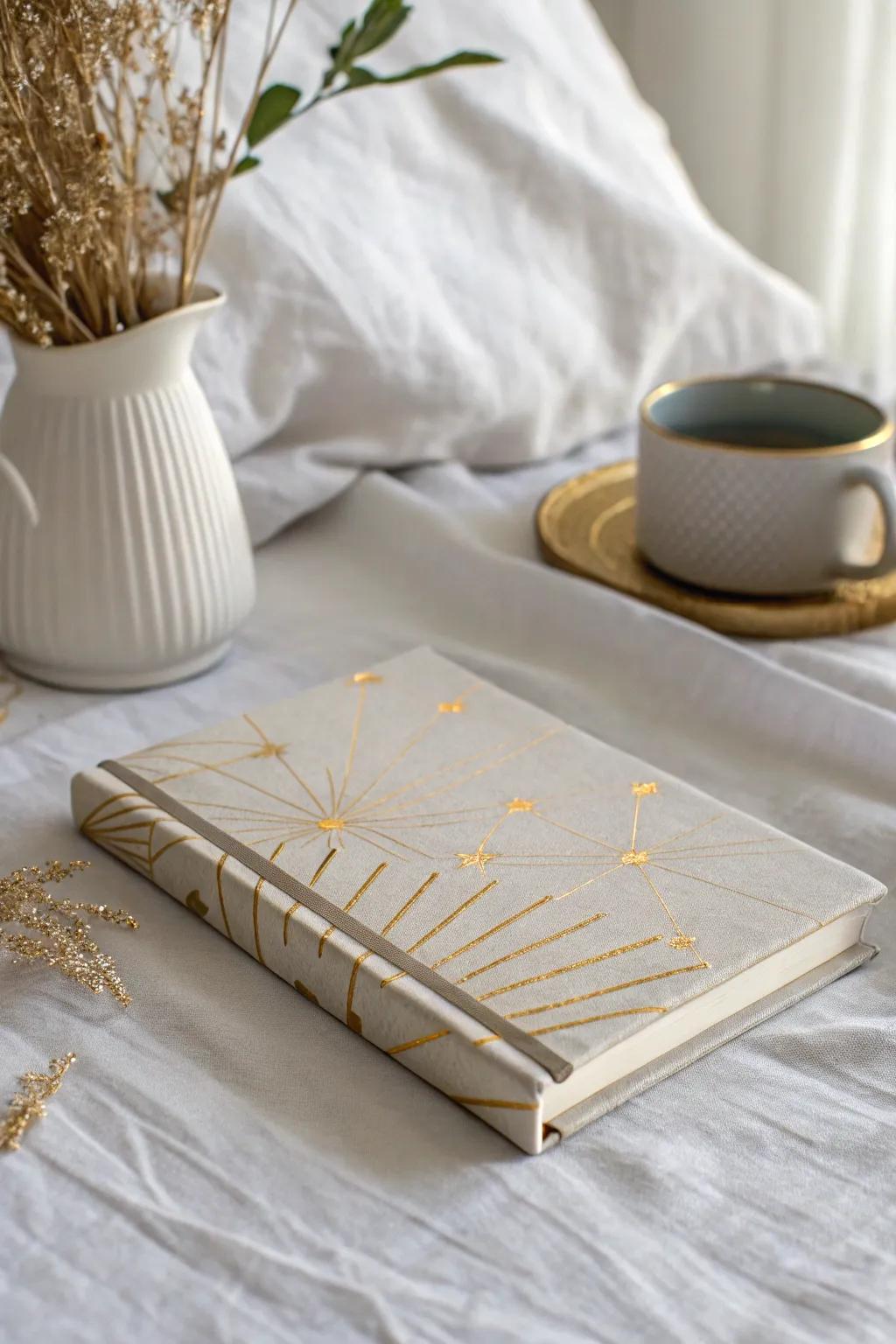 Elevate your holiday readings using a hint of gilded elegance.