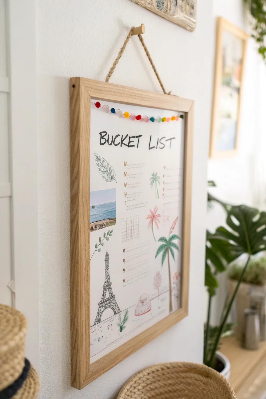 Dream big and let your bucket list be a daily inspiration. ✨ #Wanderlust #DreamBig #MinimalistGoals