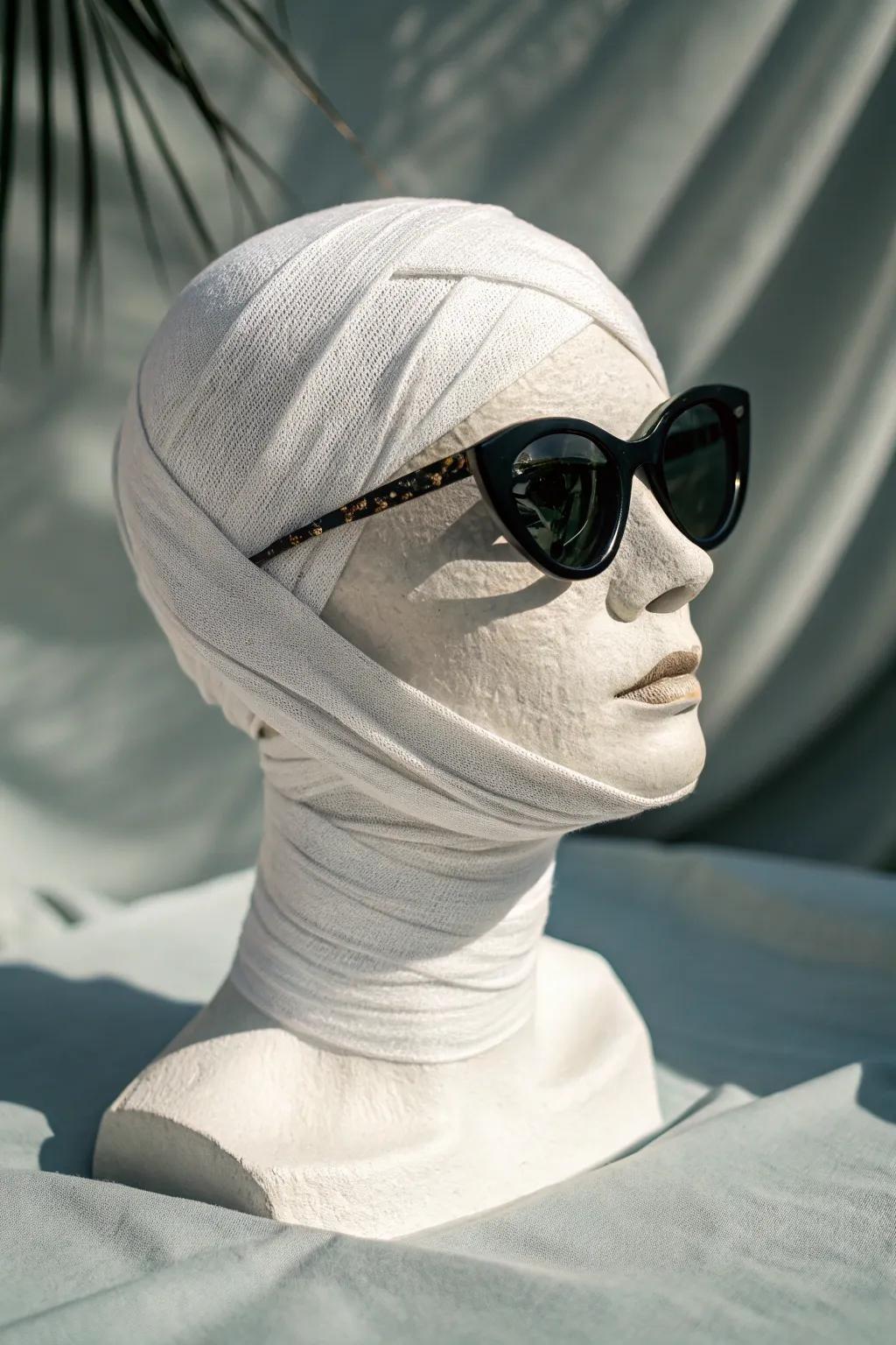 Cloaked in mystery and style - embrace the haunting allure of the Unseen Person. #HalloweenDIY #ScandinavianStyle #BohoChic