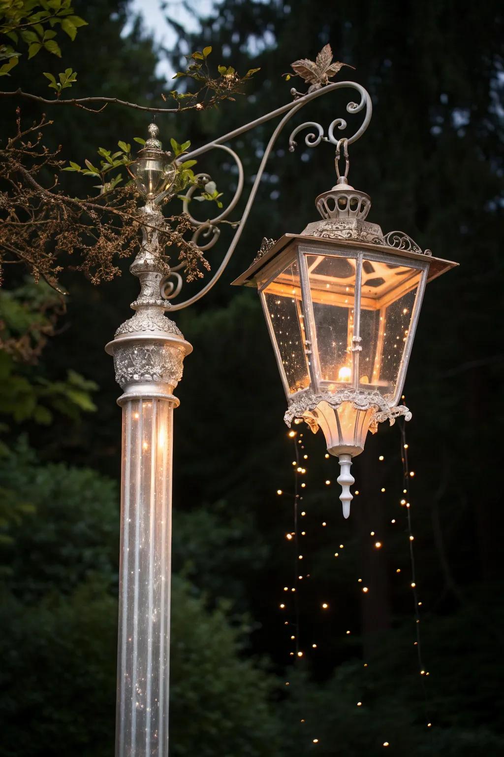 Make it look like it's floating with this magical floating lamp trick—where skill meets magic.