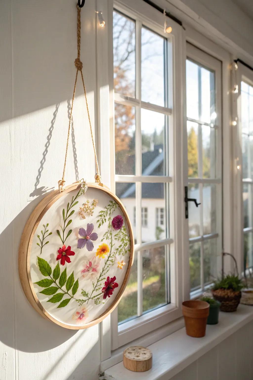 With magnificent epoxy resin pane art that brings artistry and magic to your space, you can capture sunlight and nature.