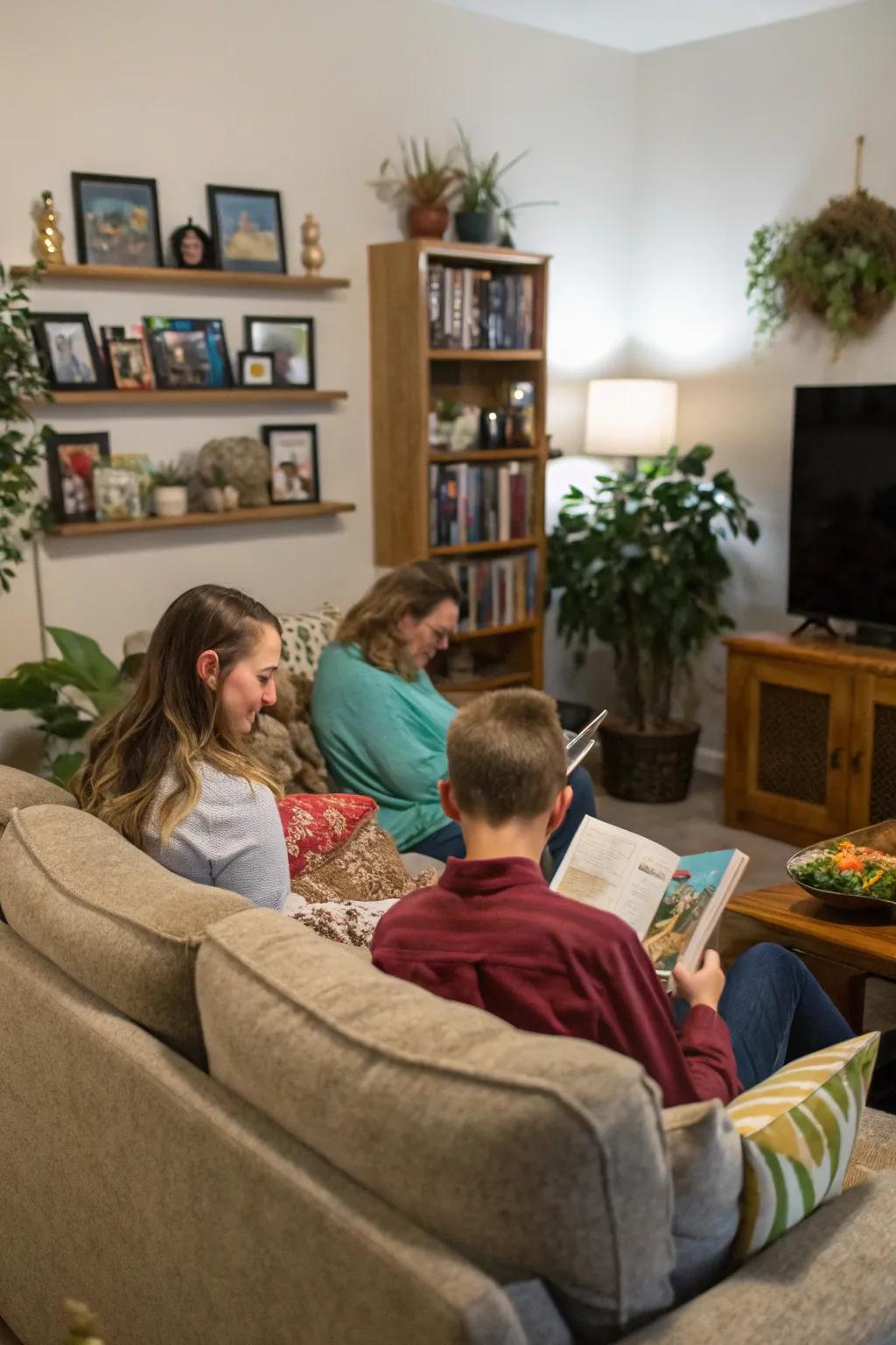 Capture the true essence of family at home.