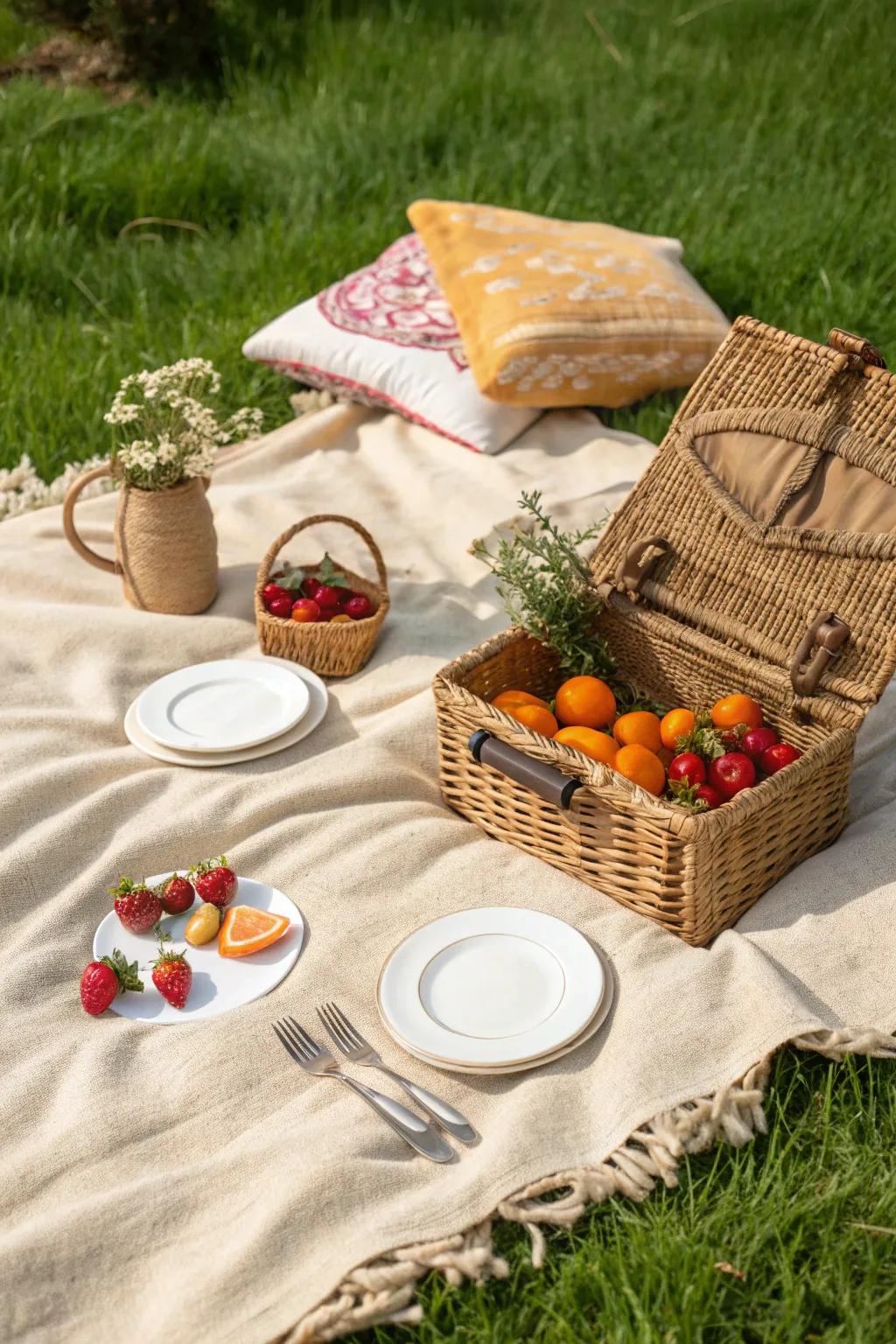 Celebrate Mother’s Day with a heartfelt family picnic, where simplicity meets natural beauty.