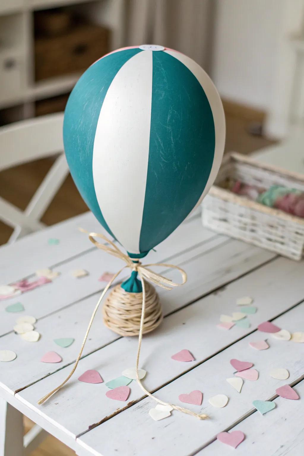 Counting down to New Year with style and surprise! Pop a balloon each hour for a magical moment of joy.