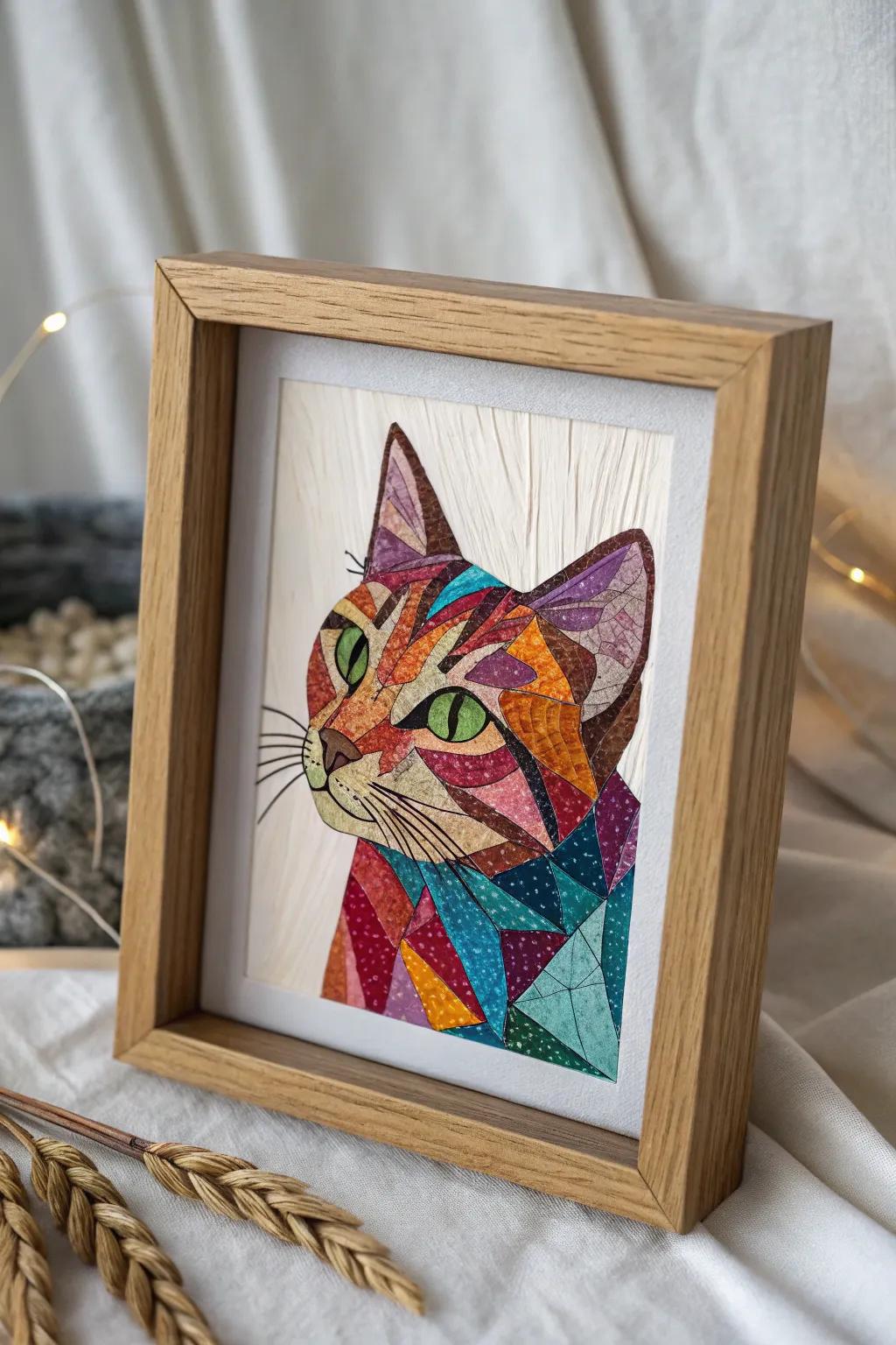 Transform scrap paper into a masterpiece with vibrant paper patchworks!