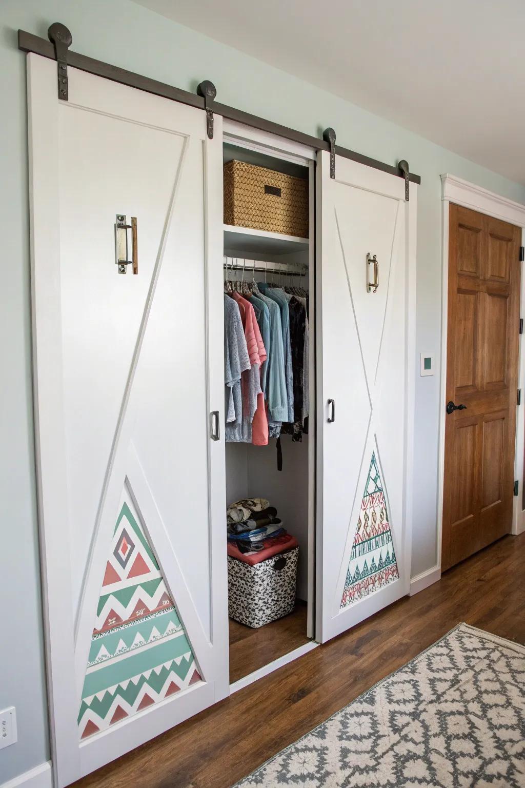 Personal touches make your closet uniquely yours.