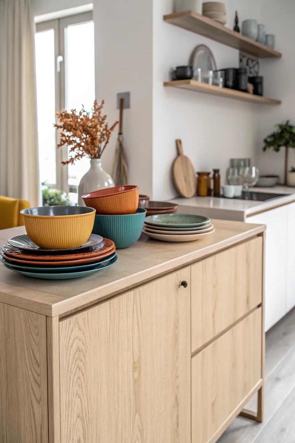 Enhance your kitchen's storage capabilities with stylish cabinet top solutions!
