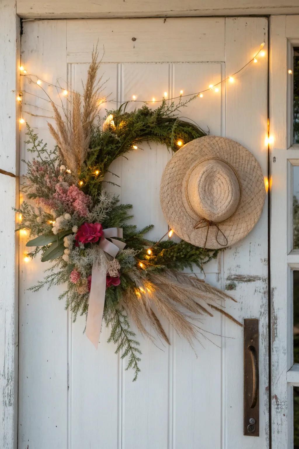 Embrace the enchantment of sprite illuminations and straw—elevate your décor with a soupçon of whimsy and unaltered loveliness!