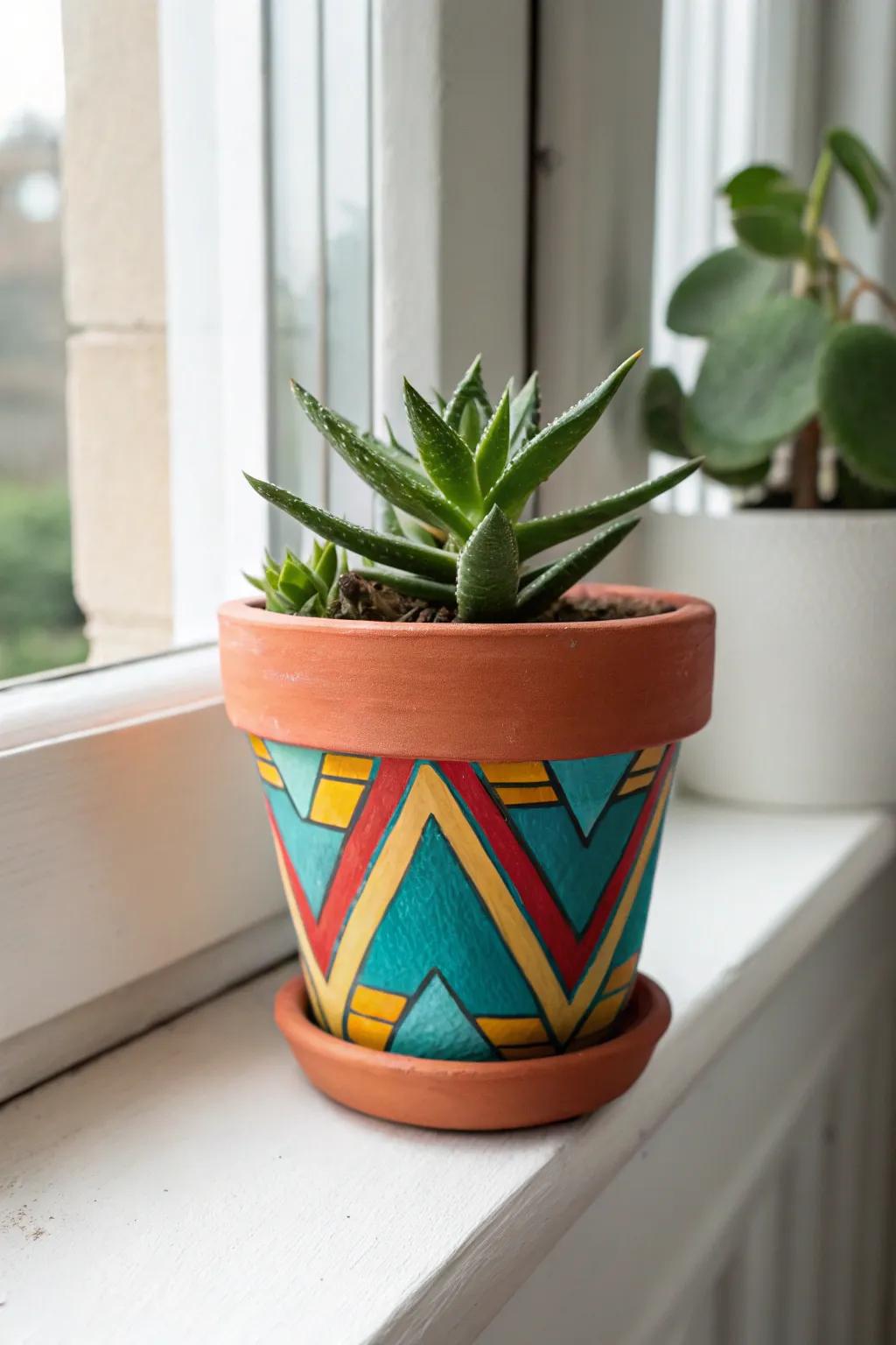 Transmute your ambiance with the artistic simplicity of hued succulent crockery.