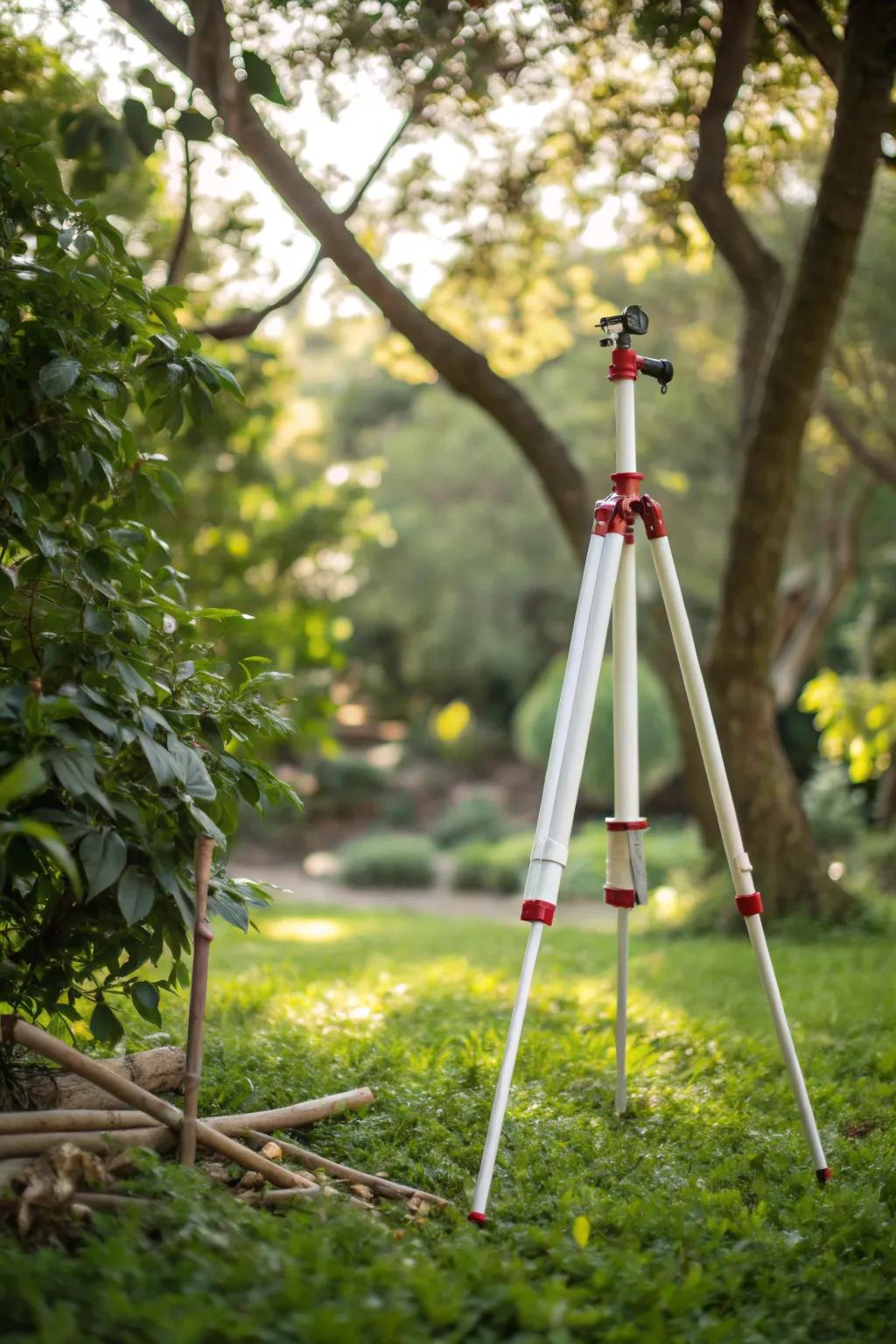 Elevate your garden game with this eco-friendly, stylish frame made from recycled materials!