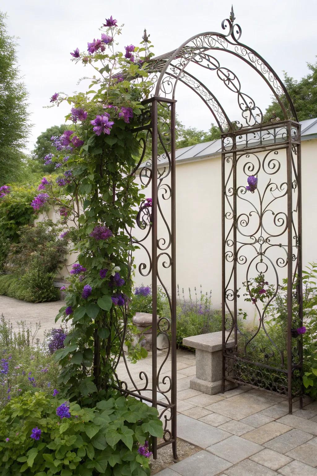 Elevate your garden with a touch of elegance: the perfect blend of craftsmanship and nature.