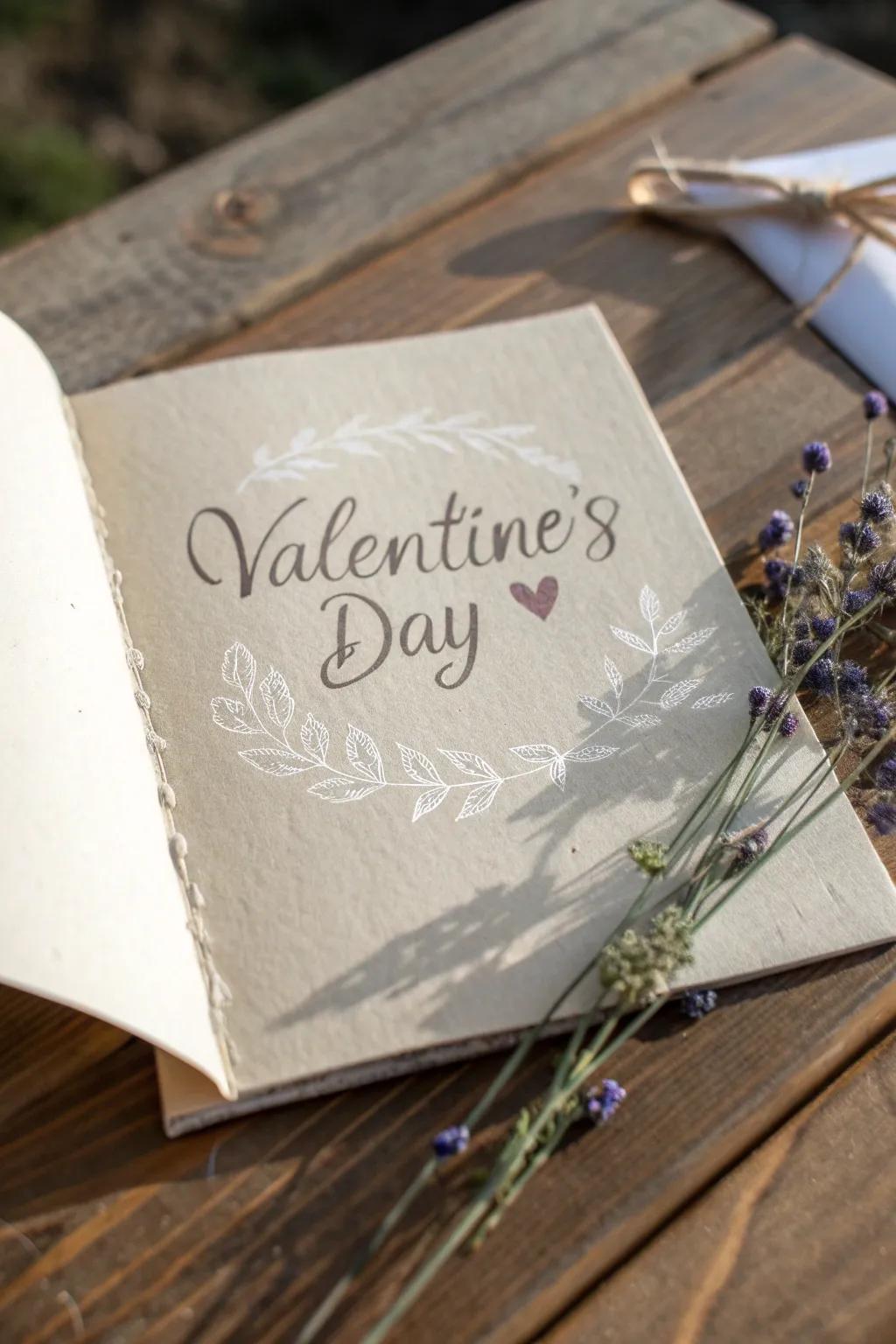 Share your emotions onto paper through the timeless elegance of handwritten affection.