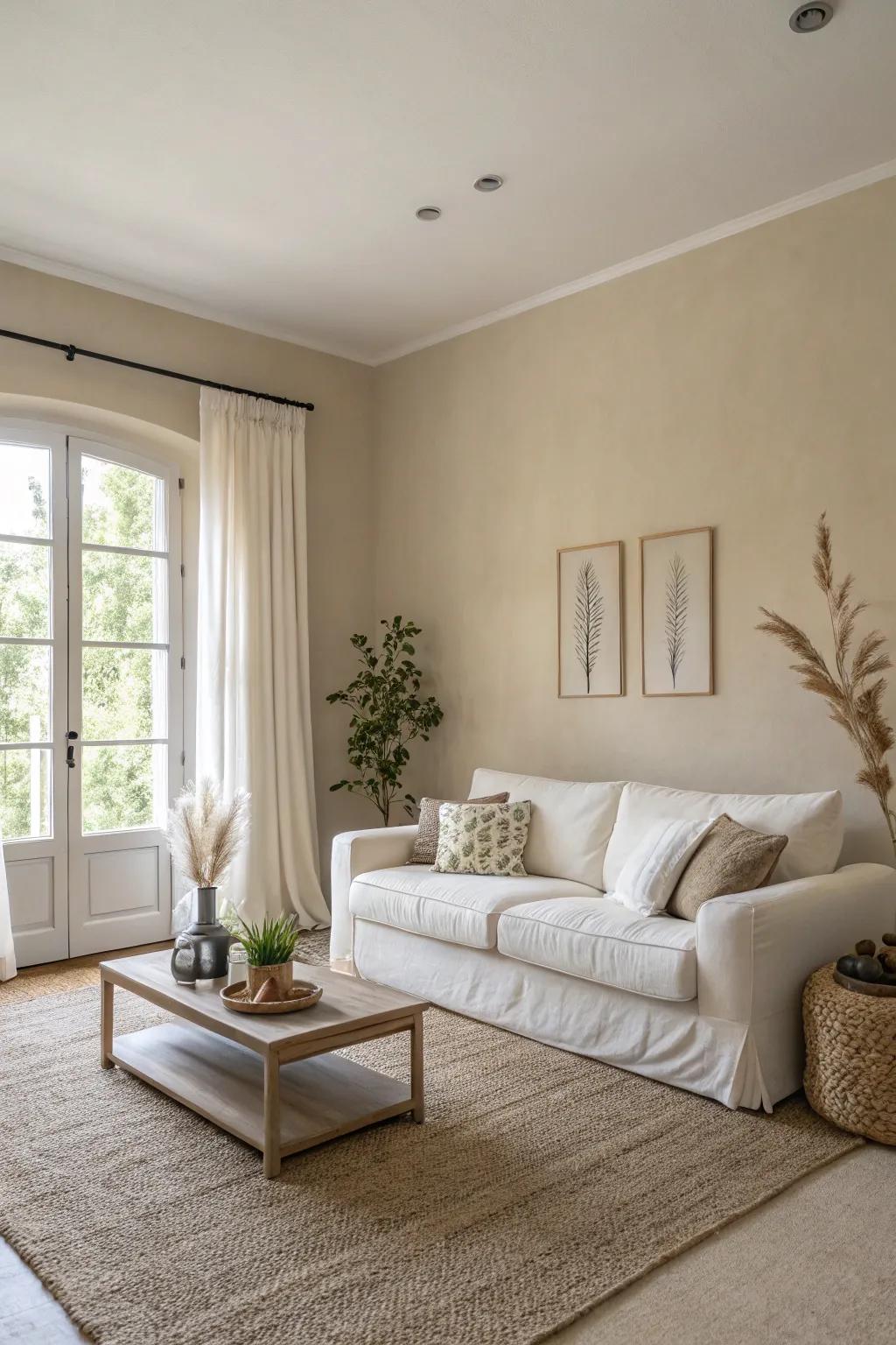 Minimalist getaway featuring understated elegance.