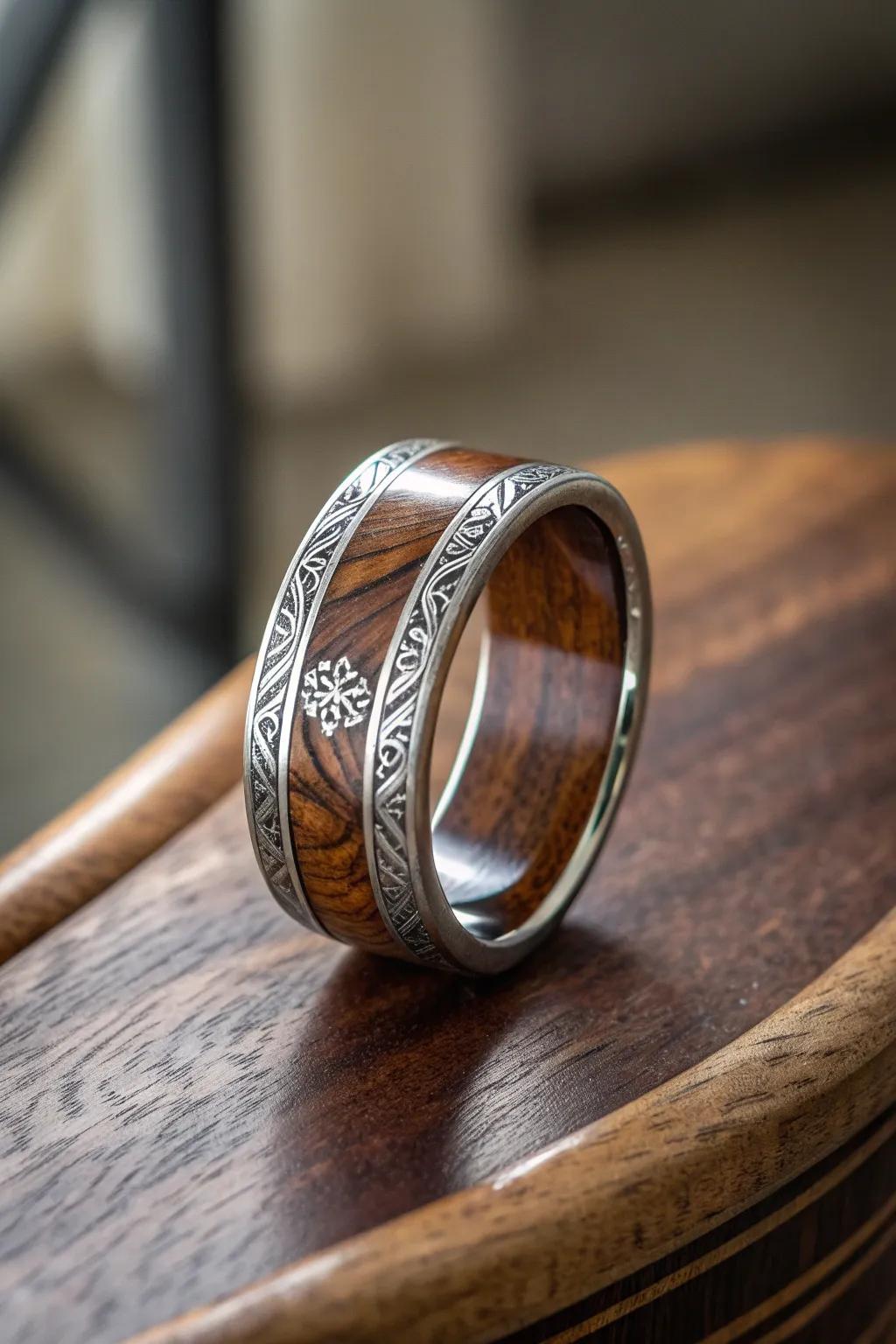 Elevate your style with bespoke etched timber trinkets that speak of artistry and elegance.