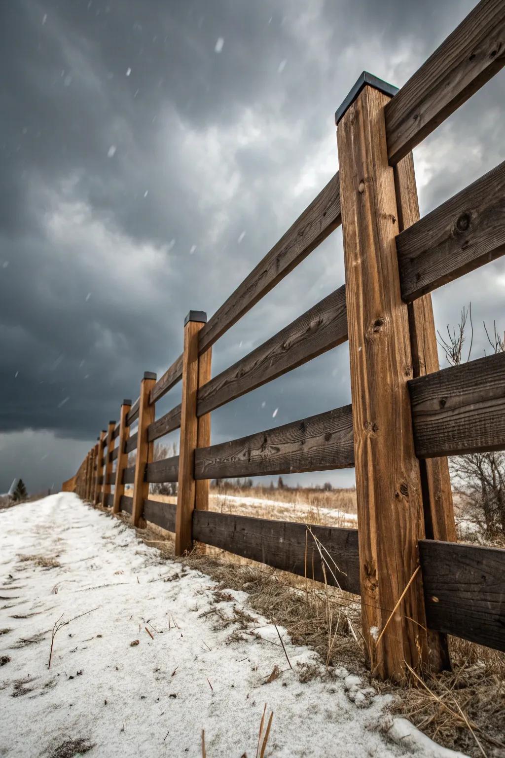 Artistry Meets Resilience: A Timber Snow Enclosure That Defies the Storm