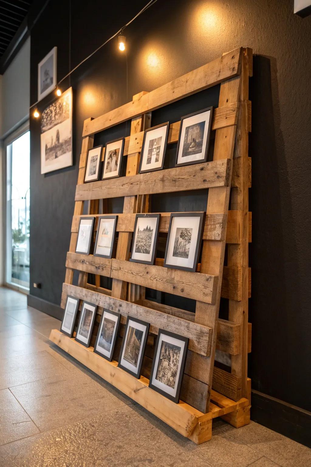 Revamp your area using an artisanal pallet artwork showcase that speaks to your inventiveness and style.