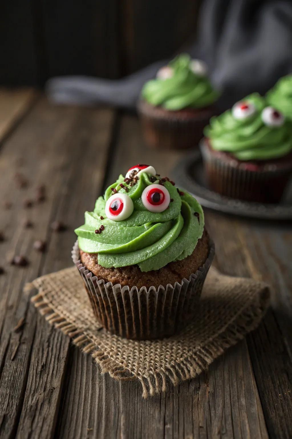 Indulge in the eerie allure of zombie-inspired confections, where artistry encounters the undead.