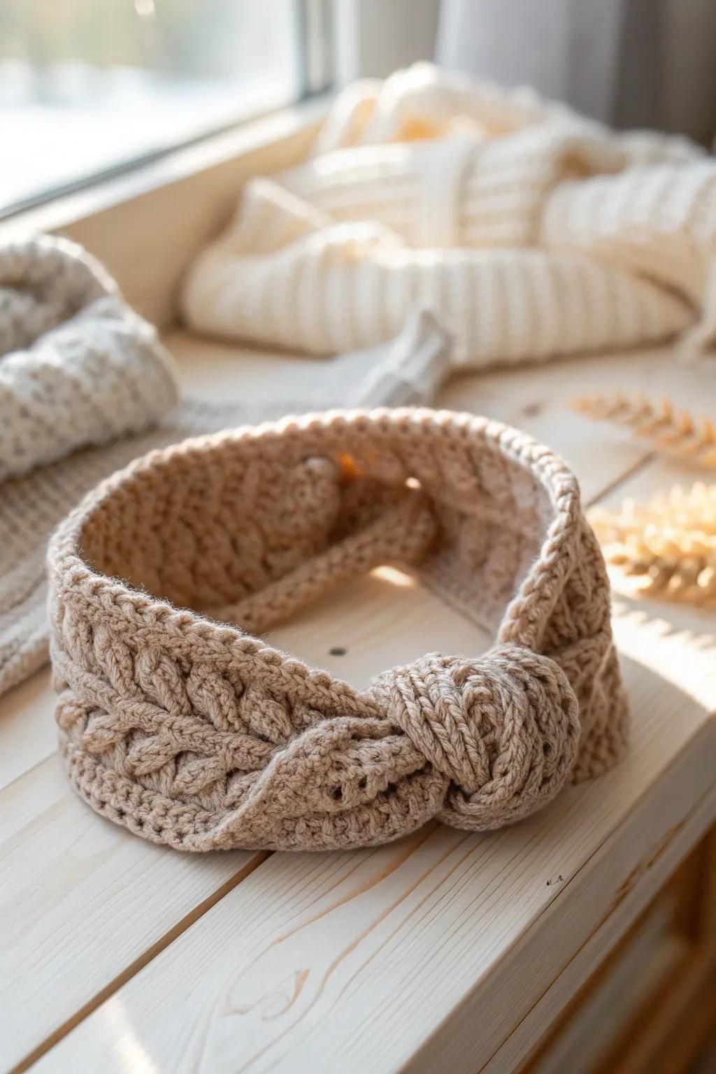 Discover the charm of handmade crochet accessories and elevate your 70's inspired look with minimalist elegance.