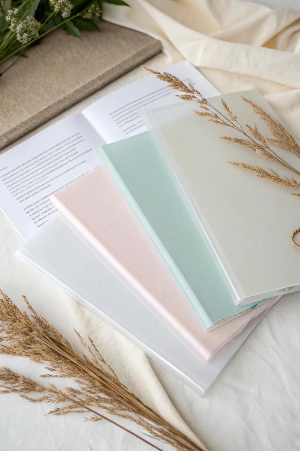 Discover the appeal of layered beauty: a book cover design that embodies minimalist beauty with a Boho twist.