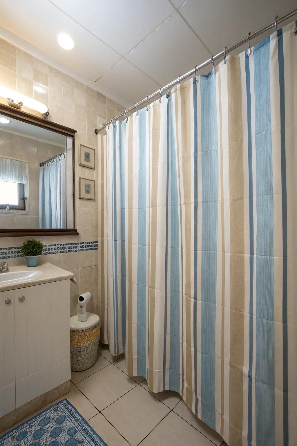 Introduce playful elegance with banded layouts.