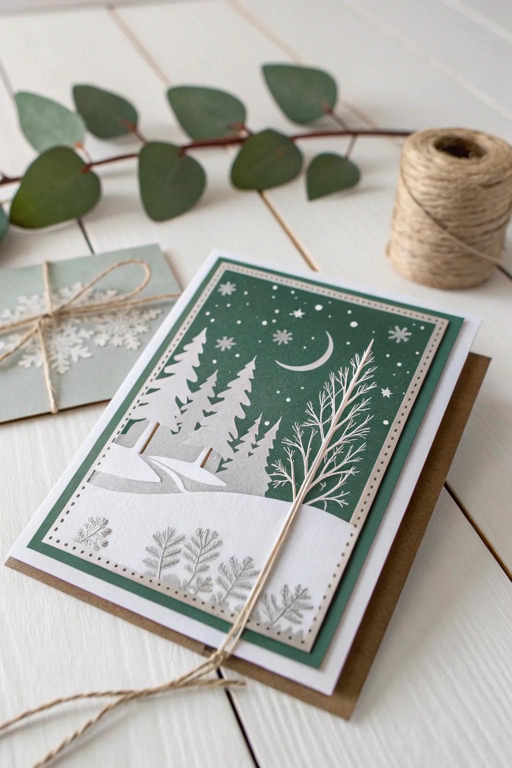 Celebrate the season with the craft of card stamping—where simplicity is combined with natural elegance.