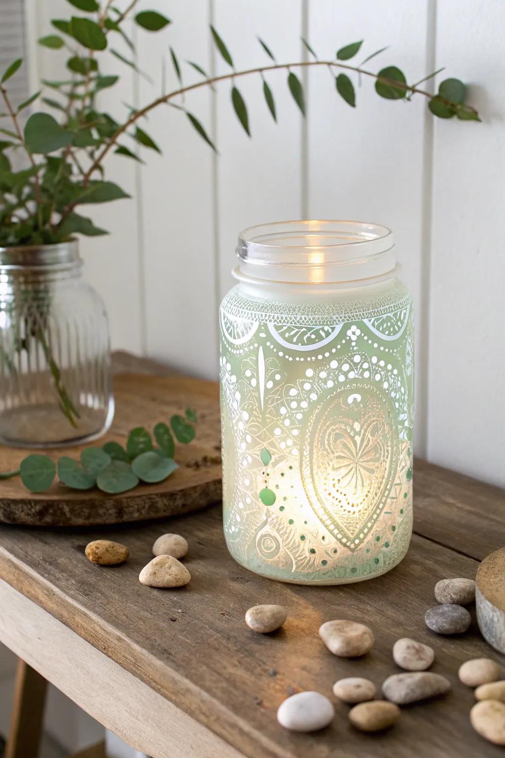Illuminate your expanse with a nuance of enchantment—conjure your own radiance-in-the-murk jar for a whimsical nightlight!