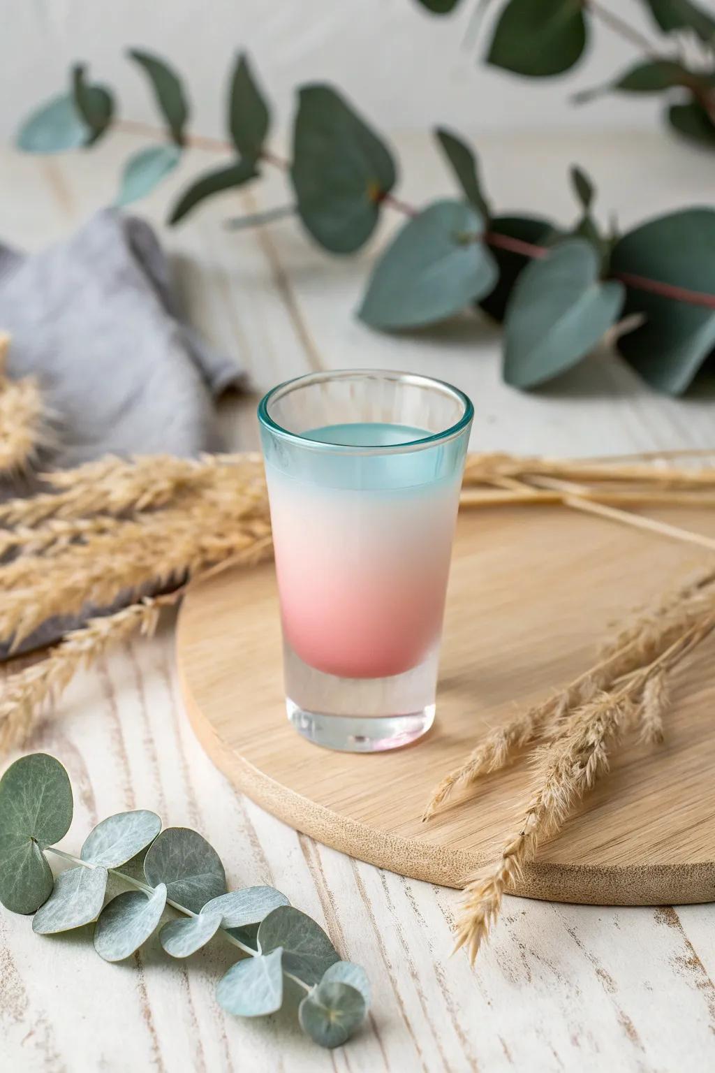 Elevate your gatherings with the enchanting magnificence of graduated small glasses, where simplicity converges with artistry.