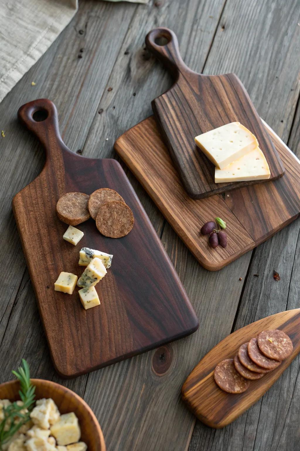 Refine your dining occurrences through artisan-made modest cutting boards, exemplary for personalized portions.