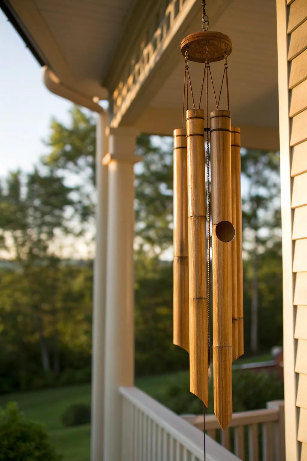 Permit tranquility to permeate your abode through uniquely crafted bamboo harmonic devices.