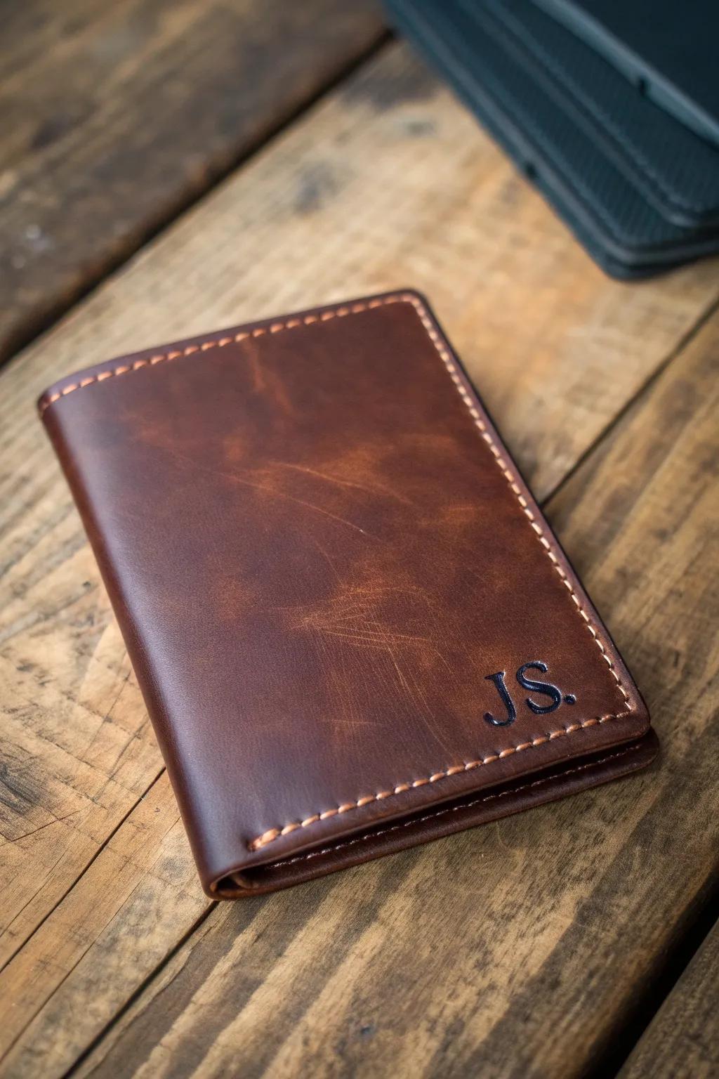 Intensify your voyages through a bespoke element: an artisanal hide pass holder.