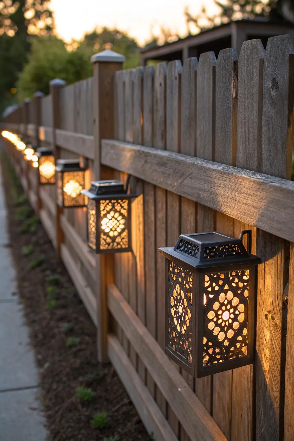 Light up your outdoor area with the charm of handmade lanterns.