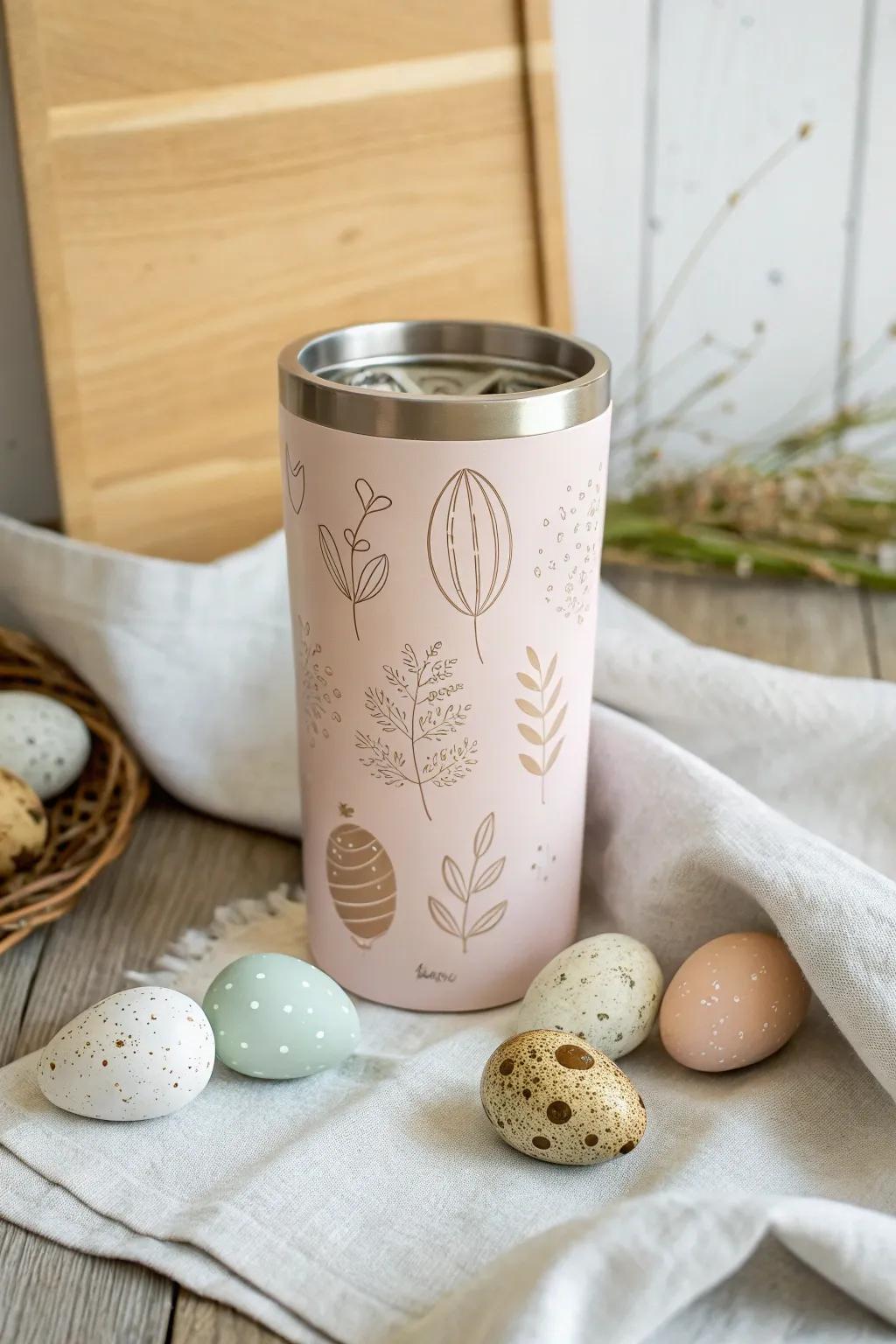 Uncover the charm of Easter with our Orb Quest mug, where elegance weds playful design.