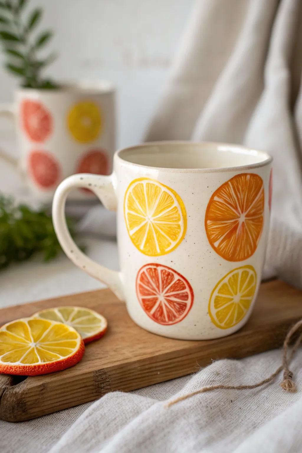 With a splash of citrus sunshine on your morning coffee, you may brighten your day.