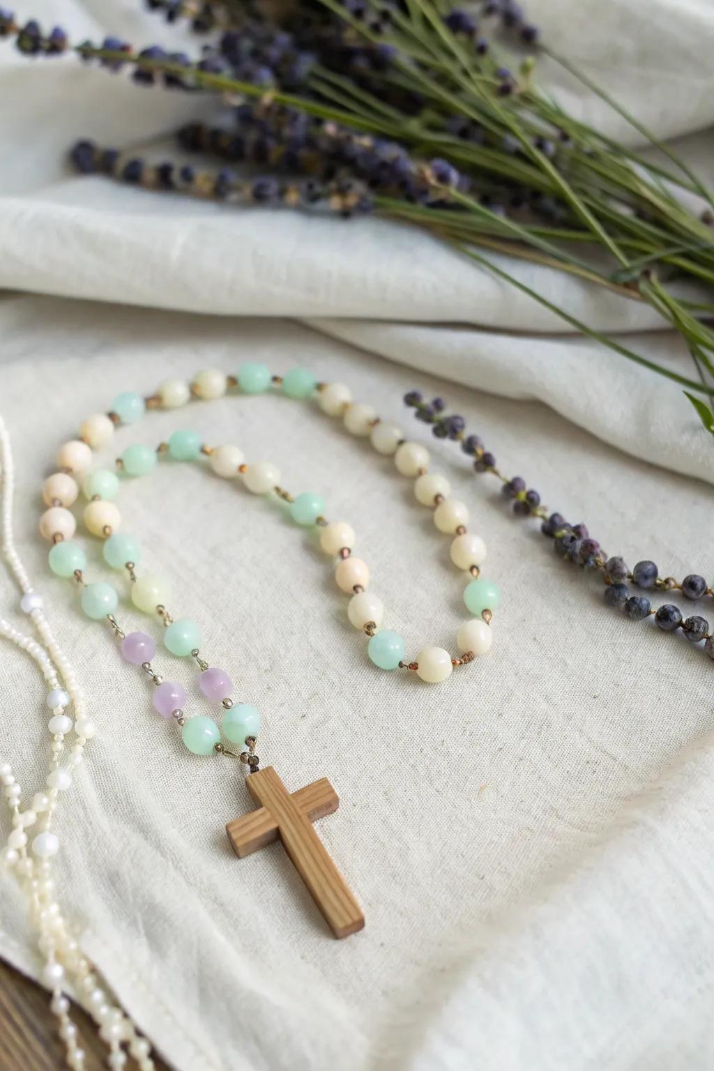 Illuminate your prayers with the subtle radiance of hand-fashioned beauty.
