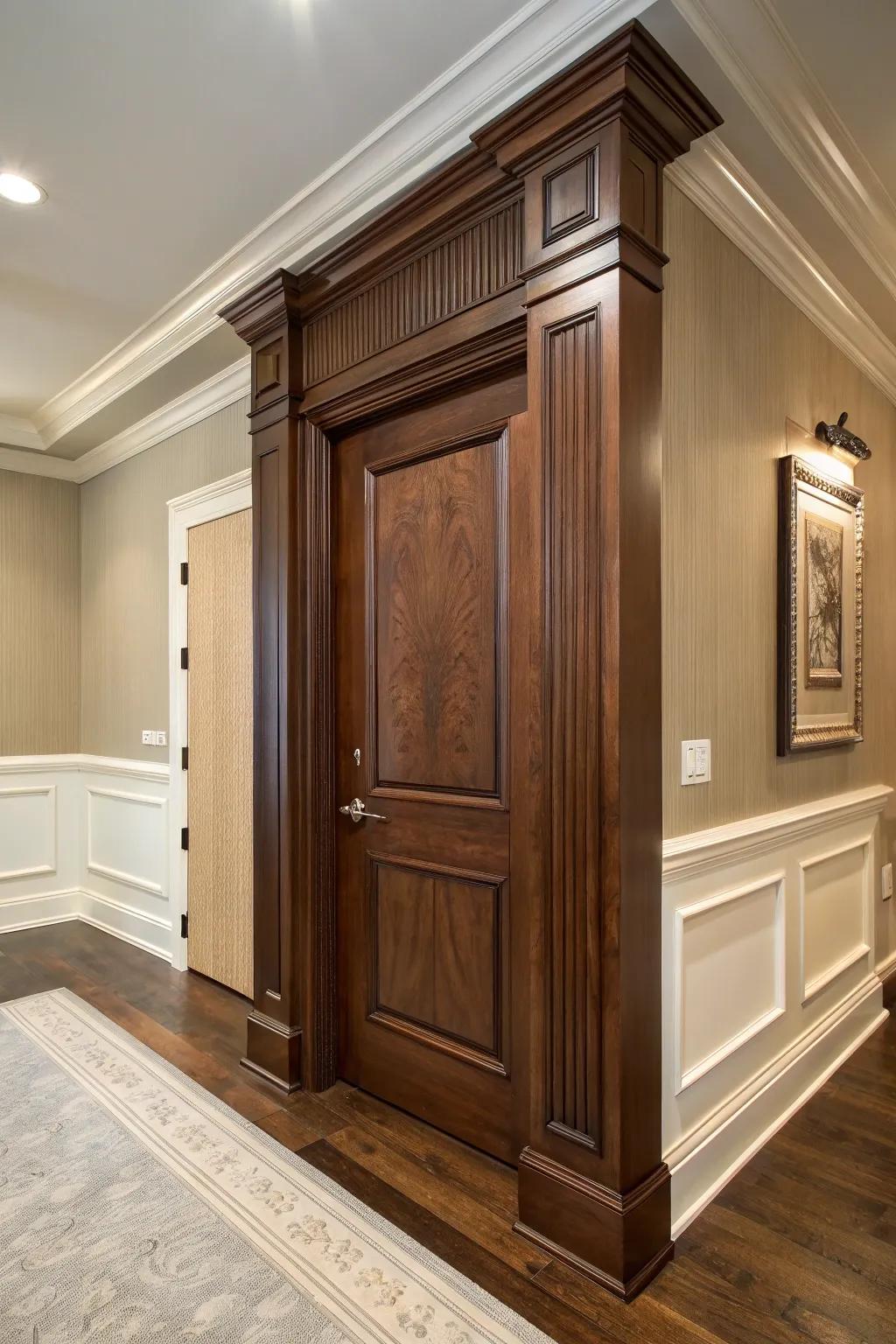 Master the Skill of Disguise: A Hidden Entryway Mixing Seamlessly with Elegance