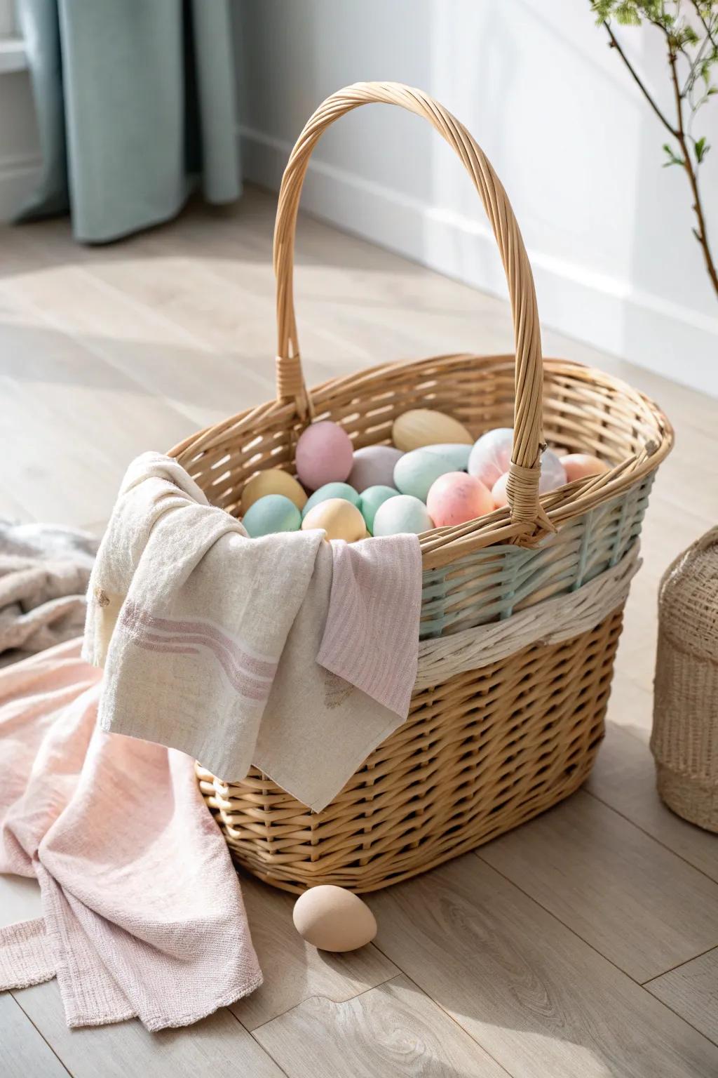 Elevate your Easter with an Oversized Basket: Practical, Beautiful, and Perfect for Big Surprises!
